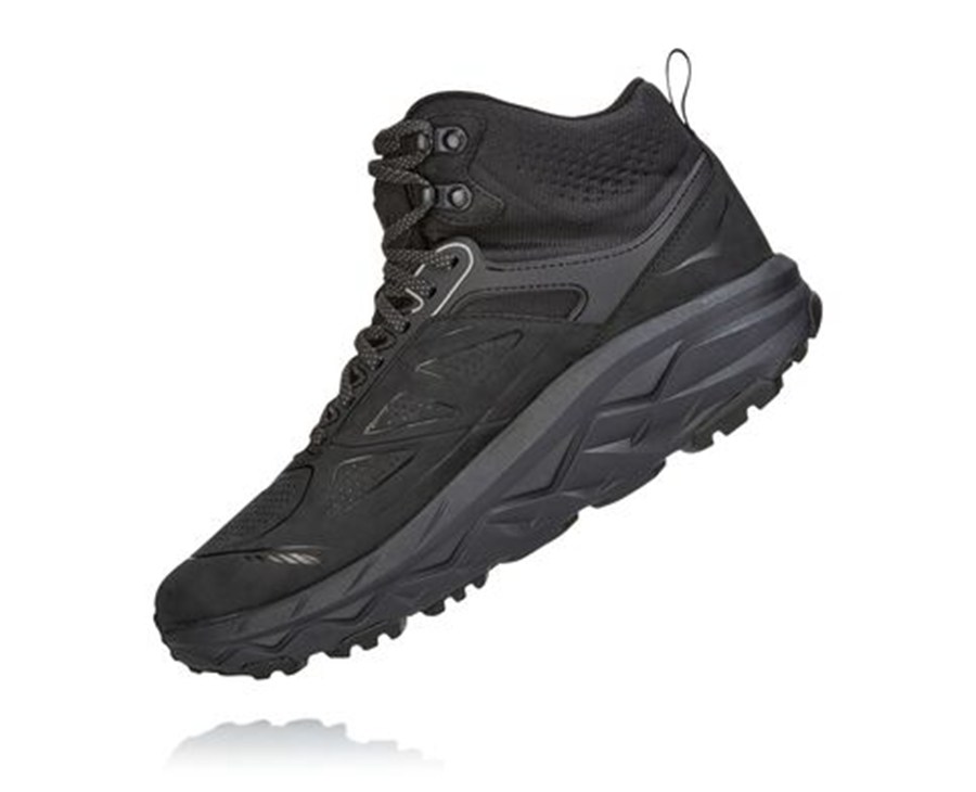 Hoka One One Yürüyüş Botları Erkek Siyah - Challenger Mid Gore-Tex - SM1265473